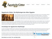Vorschau auf Ägyptische Götter: Die Mythologie des Alten Ägypten