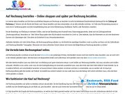 Vorschau auf AufRechnung-Bestellen.de | Online shoppen und per Rechnung bezahlen Feed