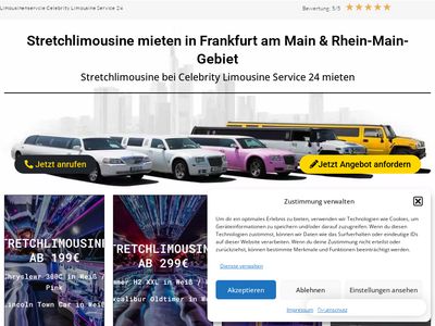 Vorschau auf Limousine mieten in Frankfurt