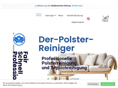 Vorschau auf Polsterreinigung in München