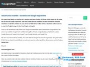 Vorschau auf Gmail Konto erstellen: Neuer Account Login » Loginmail.de