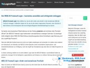 Vorschau auf Web.de Login Freemail » Anmelden und einloggen » Loginmail.de