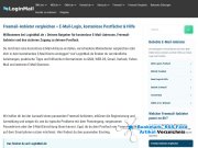 Vorschau auf Loginmail.de » Freemail Vergleich, E-Mail-Login und praktische Hilfe rund um E-Mail-Anbieter