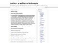 Vorschau auf Blog zum Thema griechische Mythologie und Antike