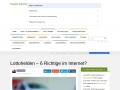 Vorschau auf Lottohelden - 6 Richtige im Internet?