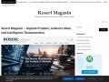 Vorschau auf Roserl Magazin – Technik, Lifestyle & Digitale Projekte