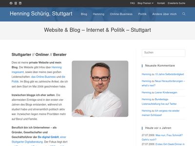 Vorschau auf Blog von Henning Schürig, Stuttgart (Feed)