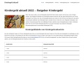 Vorschau auf Kindergeld aktuell