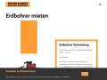 Vorschau auf Erdbohrer mieten - Erdbohrer Vermietung