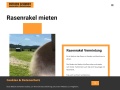 Vorschau auf Rasenrakel mieten - Rasenrakel Vermietung