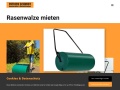 Vorschau auf Rasenwalze mieten - Rasenwalze Vermietung